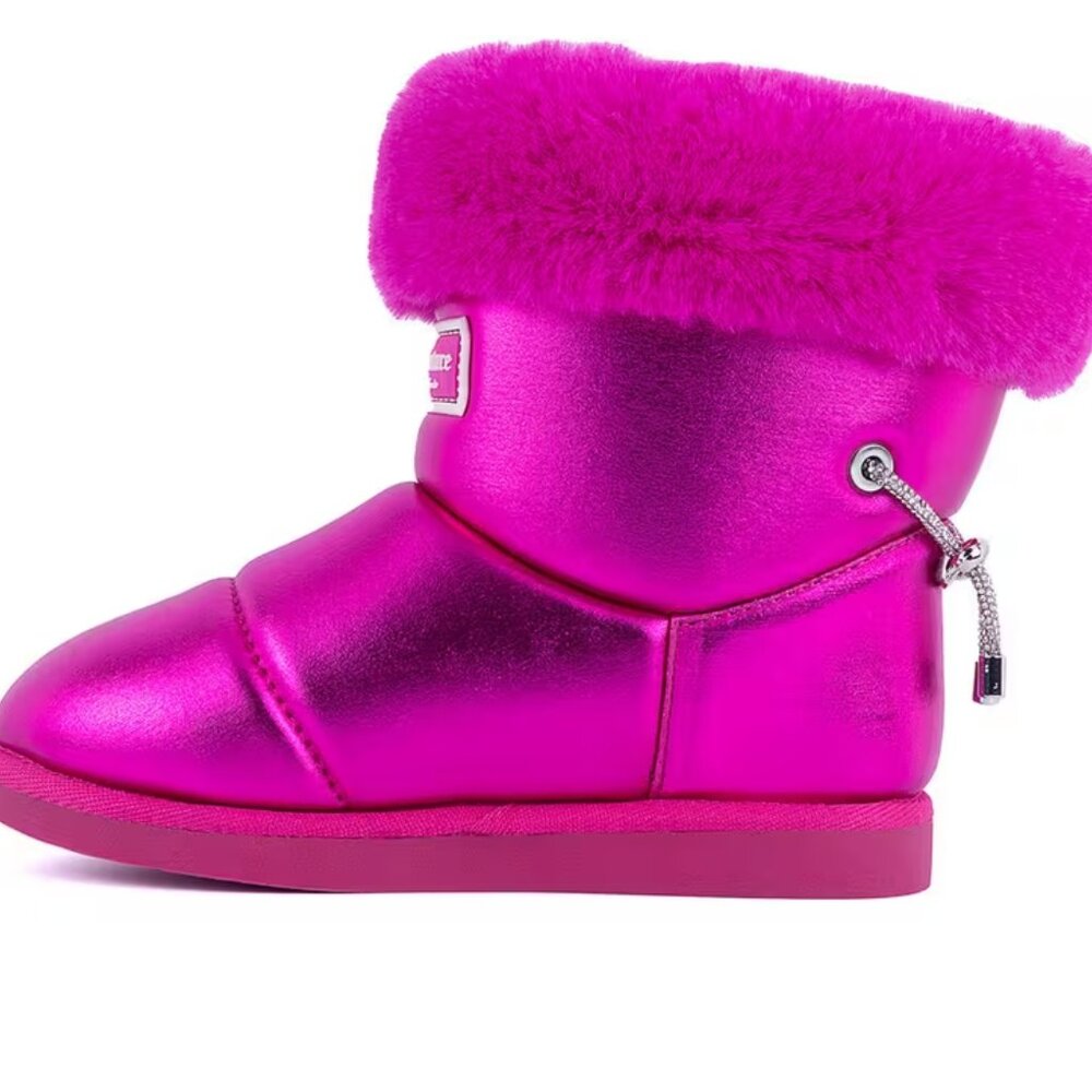 Juicy Couture Women's Kreed Metallic Cold Weather Boots Women's Sizes Boxed - Picture 4 of 8